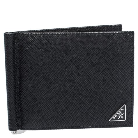 prada saffiano wallet with money clip|prada odette saffiano.